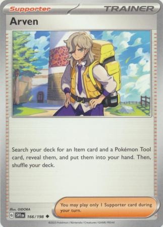 Arven - 166/198 - Scarlet & Violet (Base Set)